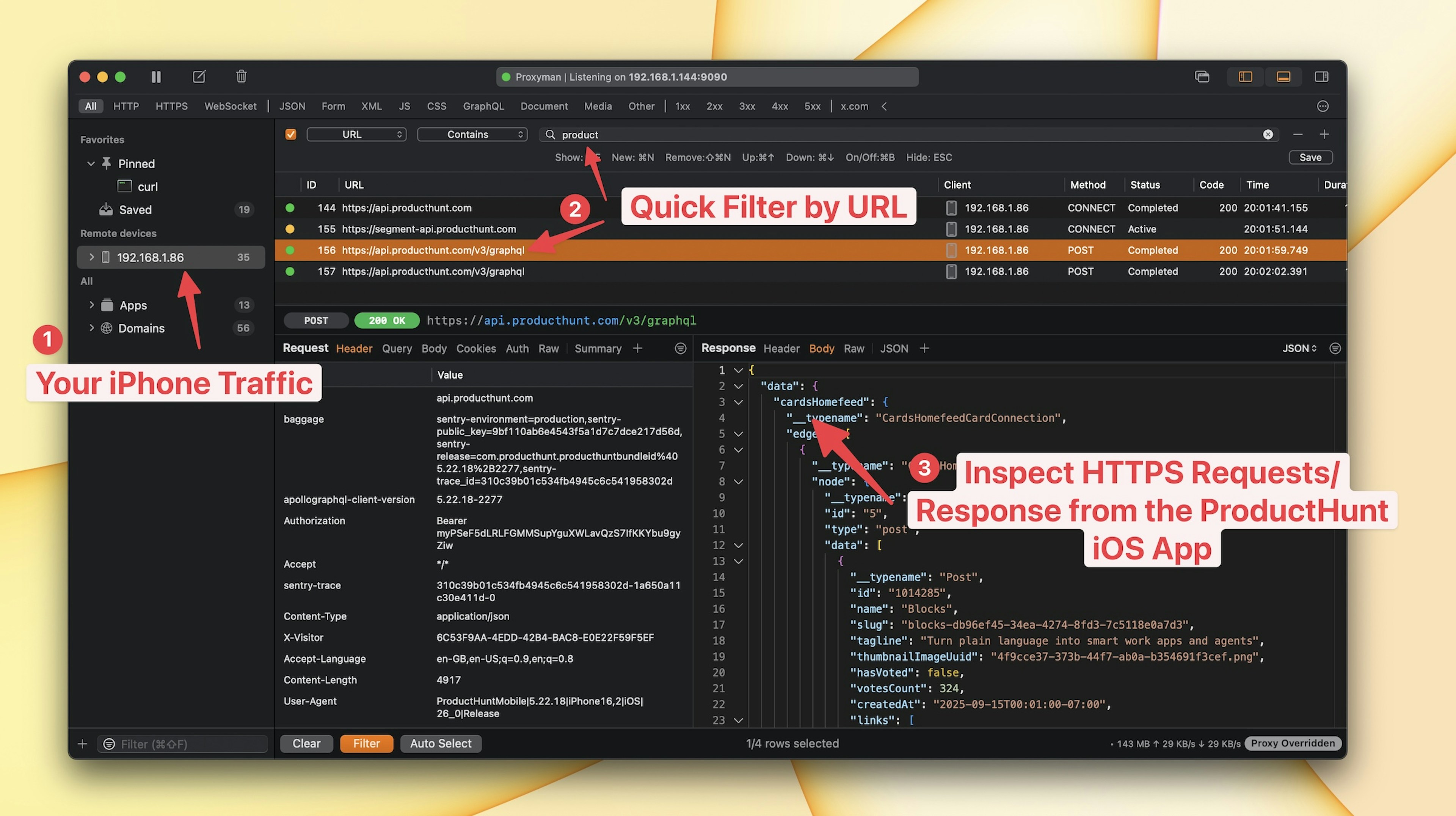 Cover Image for How to capture HTTP/HTTPS traffic from iPhone iOS 26 or iPadOS 26 (Update 2025)