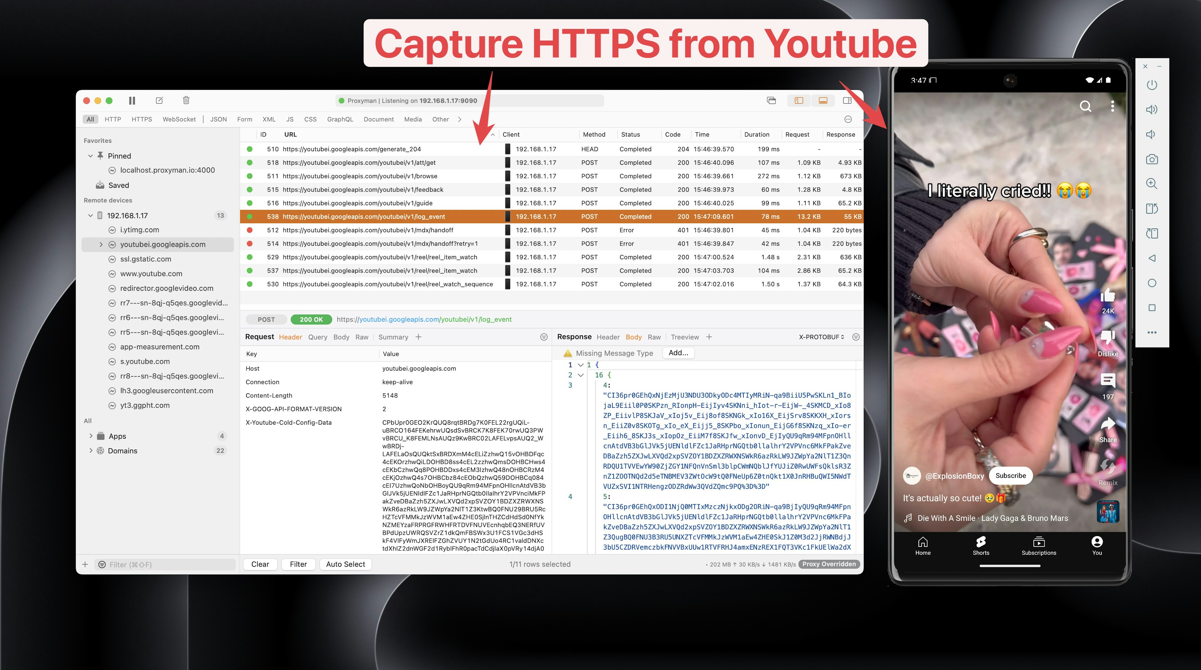 Cover Image for How to capture HTTPS traffic from Android Emulators with API 35, Android 15 SDK or VanillaIceCream?